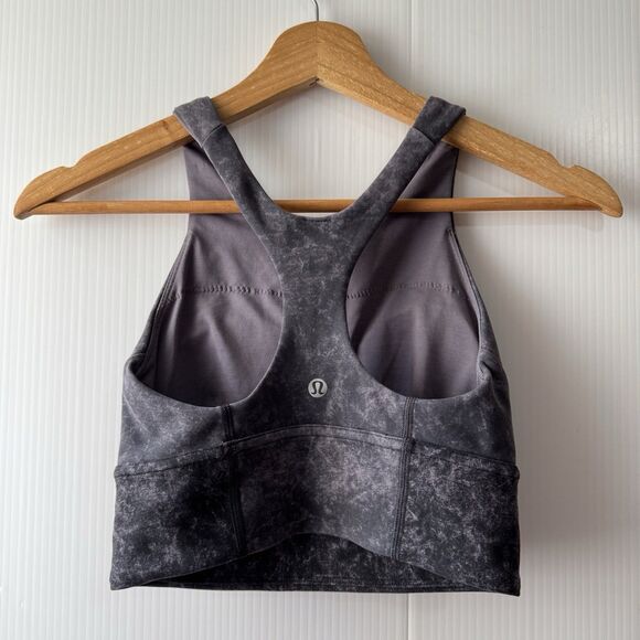 Lululemon Bra Wunder Train Long Line LW2CYKS Stretch Sz 2 - Picture 3 of 12